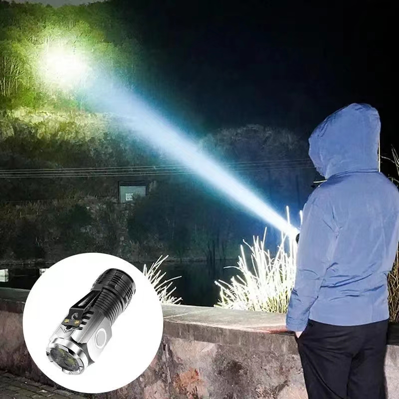 LED Strong Light Flashlight Re - Outdoor Lighting The Range のレビューと価格