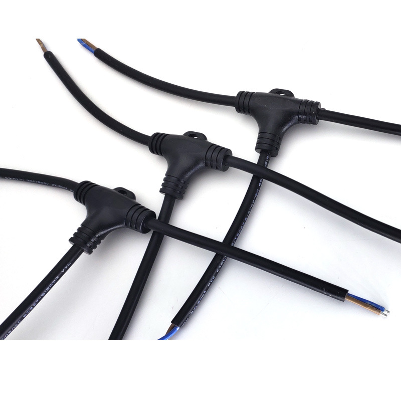 T-Type Waterproof Cable Splitt - Outdoor Lighting Wire Connectors のレビューと価格