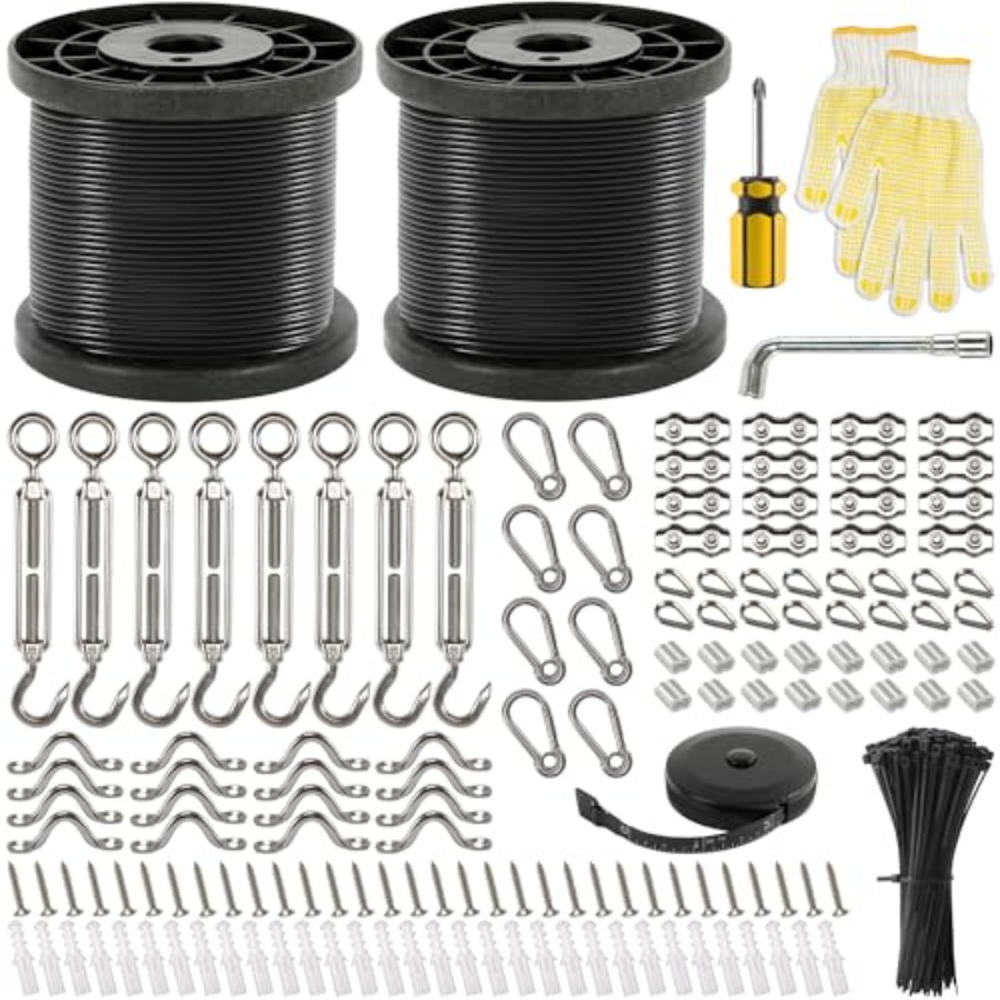 400 Feet String Light Hanging  - Outdoor Lighting Solar のレビューと価格