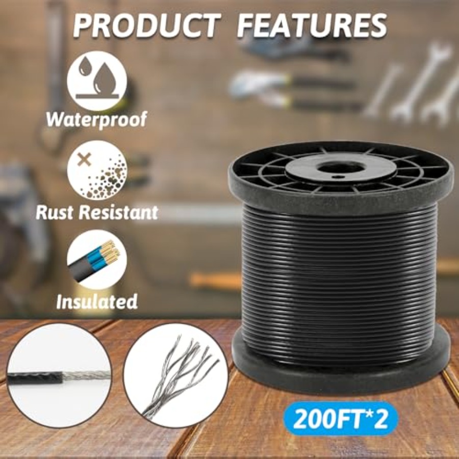 400 Feet String Light Hanging  - Outdoor Lighting Solar のレビューと価格