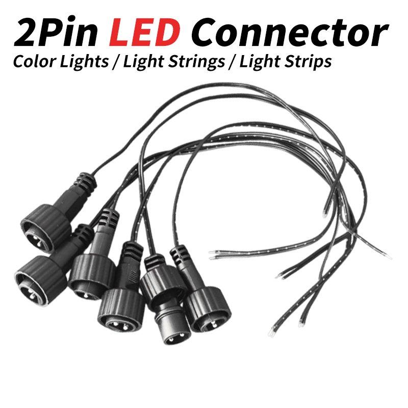 2Pin LED Connector with 25cm W - Outdoor Lighting Wire Connectors のレビューと価格