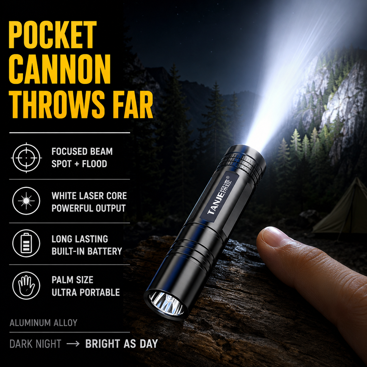 Outdoor Flashlight Small Mini  - Outdoor Lighting Panel のレビューと価格