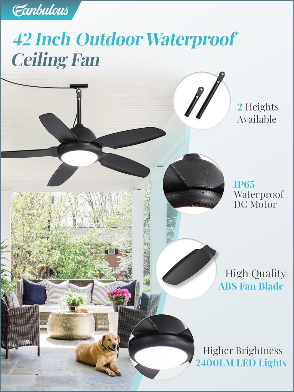 42 inch Waterproof Outdoor Cei - Outdoor Lighting Gazebo のレビューと価格
