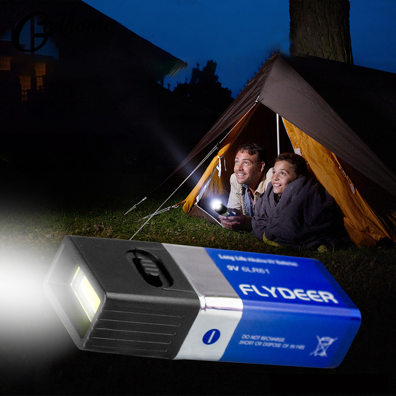 New Mini 9V Battery Flashlight - Outdoor Lighting Not Working のレビューと価格