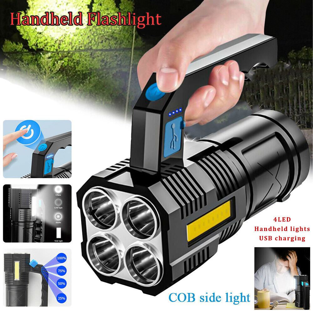 USB Rechargeable Handheld LED  - Outdoor Lighting Usb のレビューと価格