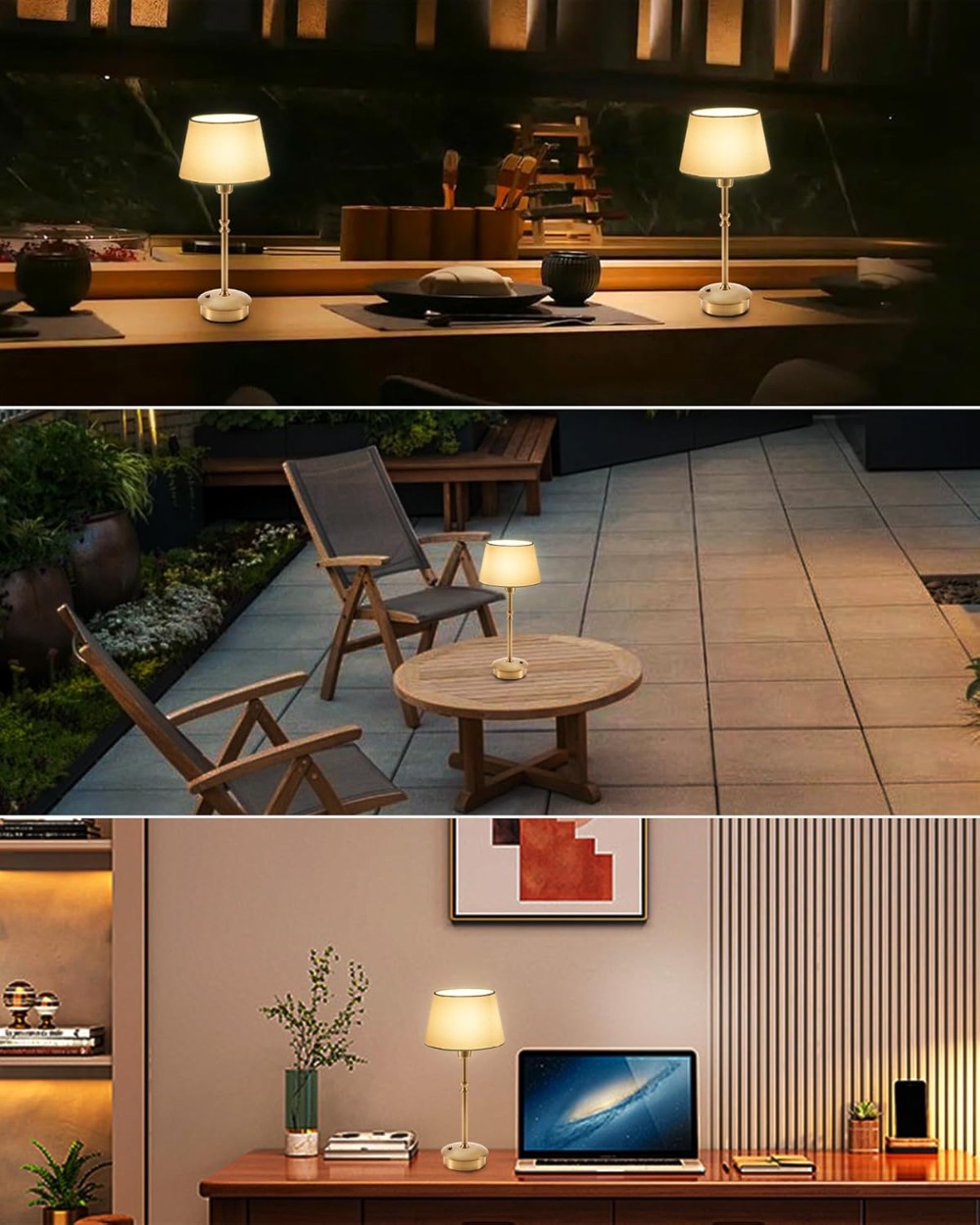 Portable Rechargeable Table La - Outdoor Lighting Restaurant のレビューと価格