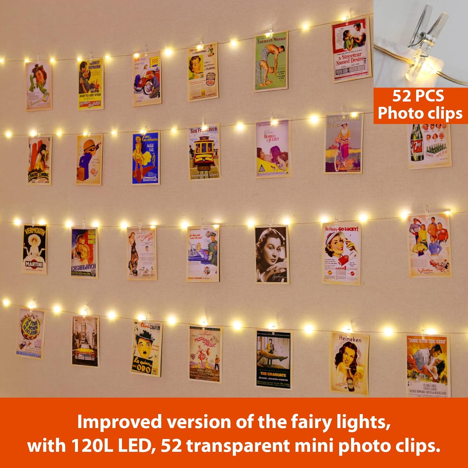 120LED 40Ft Fairy String Light - Outdoor Lighting Usb のレビューと価格