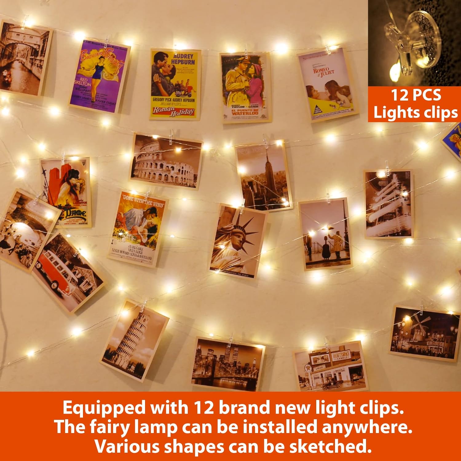 120LED 40Ft Fairy String Light - Outdoor Lighting Usb のレビューと価格