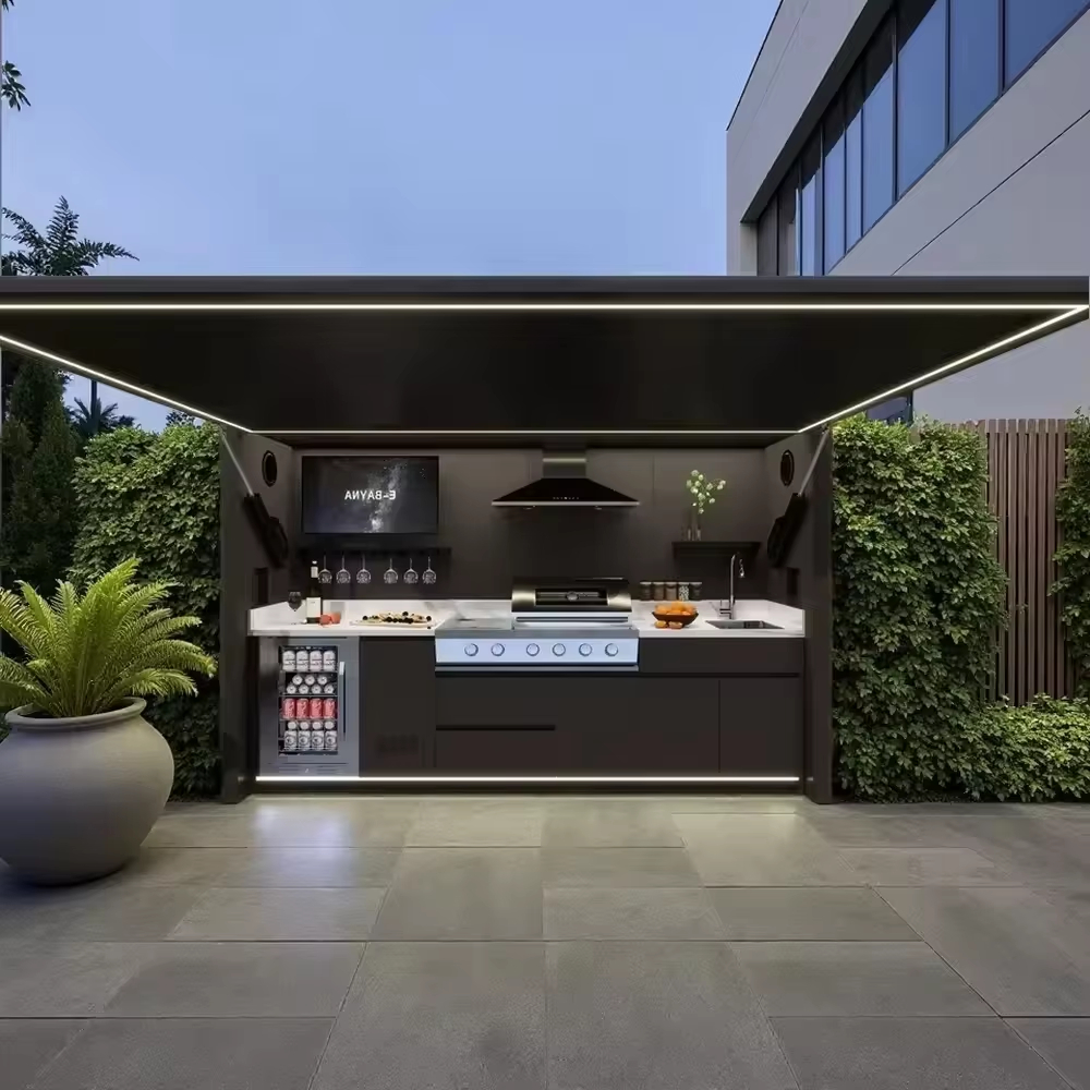 Aluminum Outdoor Kitchen Suite - Outdoor Lighting Restaurant のレビューと価格