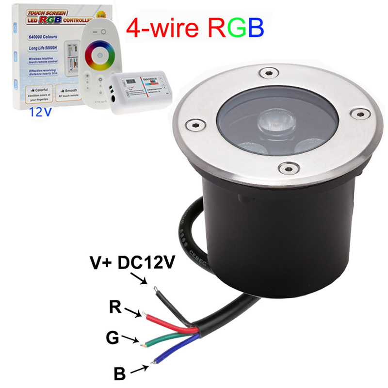 External control 4-wire  RGB L - Outdoor Lighting Underground Wiring のレビューと価格