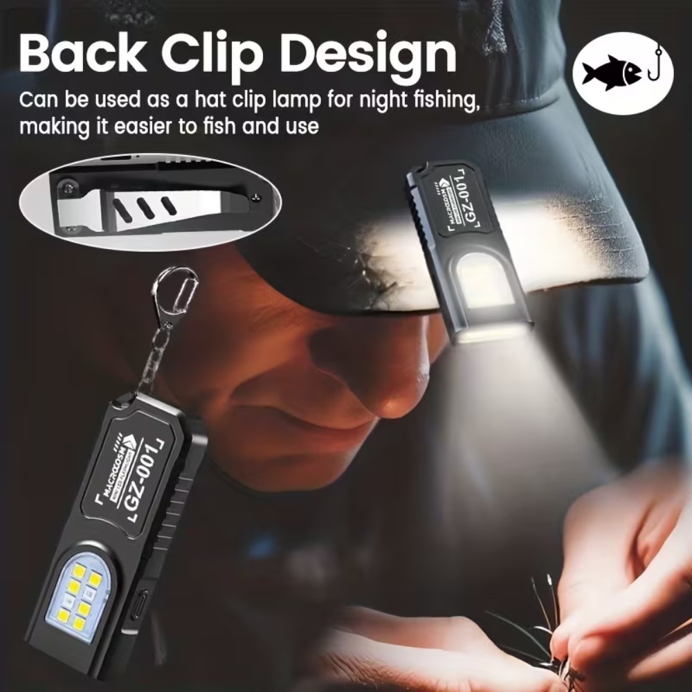 Mini COB LED Keychain Flashlig - Outdoor Lighting Panel のレビューと価格